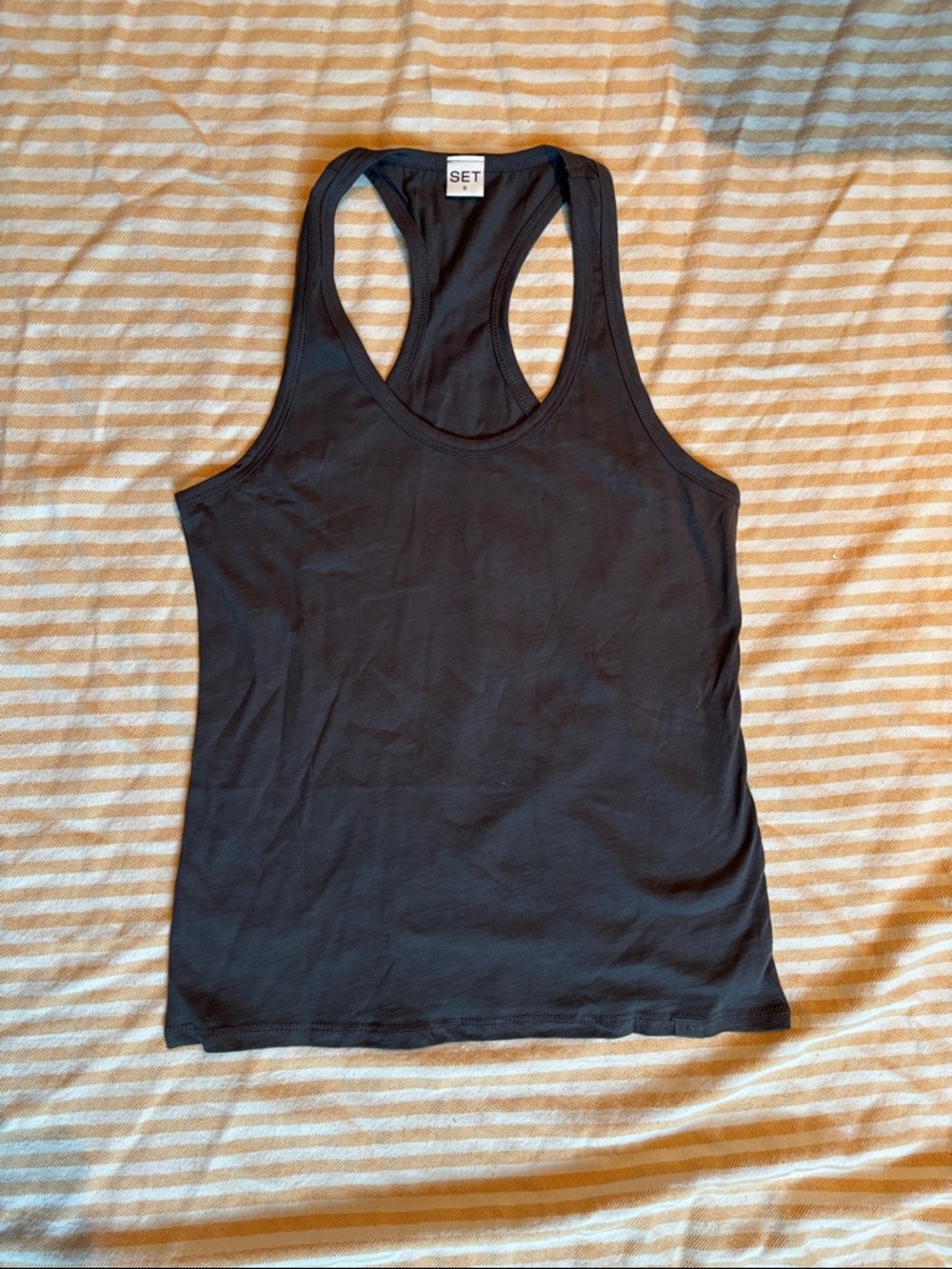 SET Active | Black Racerback Tank Top